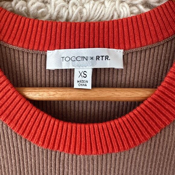 Toccin Colorblock Midi Dress - Picture 3 of 6